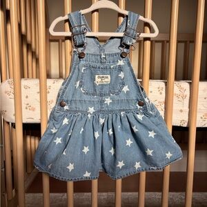 OshKosh B'gosh Denim Star Overalls